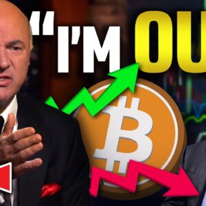 MELTDOWN In Davos! (O'Leary Predicts Crypto is 100% Going to ZERO)