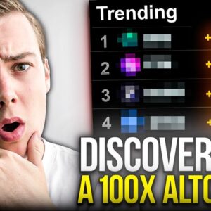 How to find 100X Altcoins Before It’s TOO LATE! (Research With Miles Deutscher)